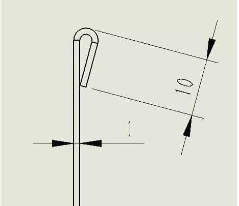 几种常见的钣金褶边加工方法